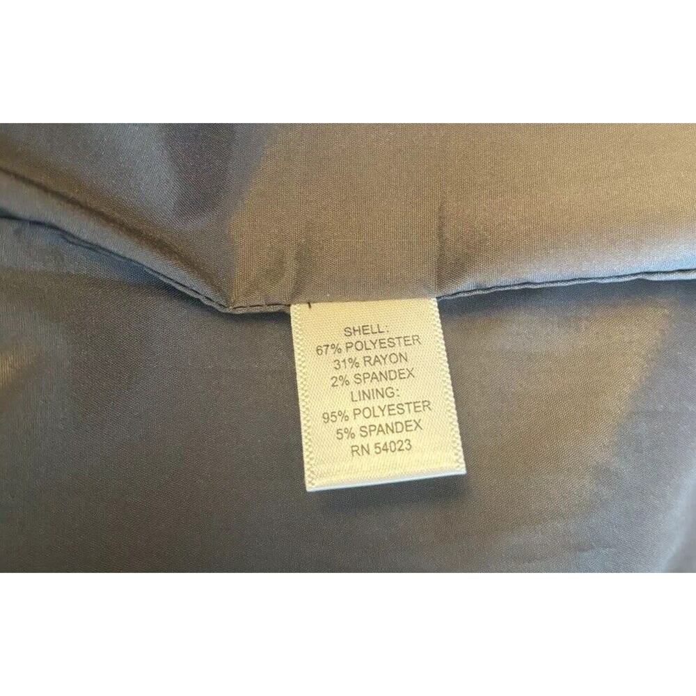 Banana Republic NWT Gray Plaid Square Neck Sheath Dress Size 0 Petite - Picture 12 of 16